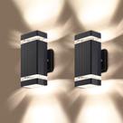 Luzes de parede LED para exteriores LMP Alumínio 3000K 5W IP65 110V