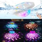 Luzes de piscina flutuantes BOXPSII 2024 RGB recarregáveis, pacote com 4