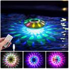 Luzes de piscina flutuantes QOLNBY 2024 com 6 efeitos de iluminação IP68