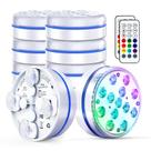 Luzes de piscina LED submersíveis Defeicco para piscinas acima do solo