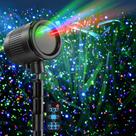 Luzes de Projetor de Natal com Laser RGB de 3 Cores e Movimento Luzes de Projetor de Natal com Laser RGB de 3 Cores e Movimento