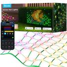 Luzes de rede externas Govee 0,85 1,43 m RGBIC 240 LEDs IP65 Luzes de rede externas Govee 0,85 1,43 m RGBIC 240 LEDs IP65