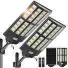 Luzes de rua solares WYWNA 8000W externas IP66 impermeáveis