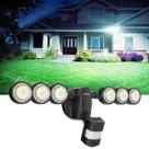 Luzes de segurança externas SANSI 55W 7000LM com sensor de movimento