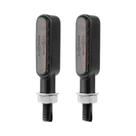Luzes De Sinalização LED Âmbar Para Motocicleta BLALION, Mini Lâmpada Pisca-Pisca 12V, Acessórios