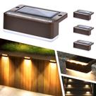 Luzes de vedação solares SOLPEX 6 LEDs à prova d'água (pacote com 4)