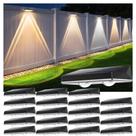 Luzes de vedação solares SunFlickt WW03, pacote com 20 unidades, IP67, à prova d'água