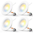 Luzes Embutidas LED Amico Kit com 4 Unidades 12,5W 5/6" Reguláveis