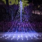 Luzes estelares de Natal ao ar livre FUNIAO 320 LED 110V à prova d'água Luzes estelares de Natal ao ar livre FUNIAO 320 LED 110V à prova d'água