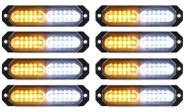 Luzes estroboscópicas ASPL Ultra Slim 12 LED para caminhões (vermelhas)