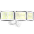 Luzes externas com sensor de movimento alimentado por bateria AIXPI 1500LM