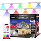 Luzes Externas Inteligentes Monster Smart 30 m 72 LEDs RGB+WW com Controle por App
