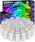Luzes externas SINLEY 200FT RGB Eaves Lights IP67 Waterproof
