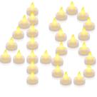 Luzes flutuantes sem chama Homemory, pacote com 48 unidades, impermeáveis Luzes flutuantes sem chama Homemory, pacote com 48 unidades, impermeáveis