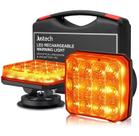 Luzes intermitentes de emergência Justech Recarregáveis 12 LEDs