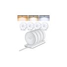 Luzes LED com sensor de movimento para armário EZVALO, kit com 8 unidades, recarregáveis Luzes LED com sensor de movimento para armário EZVALO, kit com 8 unidades, recarregáveis