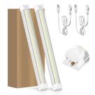 Luzes LED de loja ONLYLUX 1,5 pés 25W 6000K Iluminação de garagem (pacote com 2)