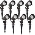 Luzes LED de paisagem E ENERGETIC 3W 3000K-5000K, pacote com 8 Luzes LED de paisagem E ENERGETIC 3W 3000K-5000K, pacote com 8