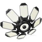 Luzes LED de teto de garagem adicionando 14000Lm com 8 painéis 6500K