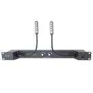 Luzes LED duplas de pescoço de ganso para montagem em rack PALPEAL RA2-LED