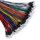 Luzes LED EDGELEC 140 unidades, kit variado de 12 V 5 mm com lente transparente