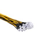 Luzes LED EDGELEC 5 mm amarelas piscando 12 V (pacote com 30)