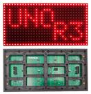 Luzes LED EEEEE Mini luzes LED de 5 mm (matriz LED de 16x32 cm)
