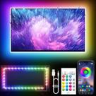Luzes LED KANTUTOE para TV de 45 a 75 polegadas com sincronização de música Bluetooth