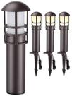 Luzes LED LEONLITE Landscape Pathway 3W 12V IP65 Pacote com 4