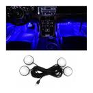 Luzes LED para interiores de automóveis BESULEN Automotive Ambient Neon Blue