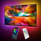 Luzes LED podem iluminar a luz de fundo de TV ICRGB de 18 pés para TV de 75 a 85 polegadas