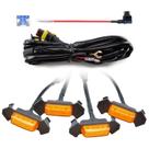 Luzes LED Raptor com grade frontal 4 unidades para Toyota Tacoma TRD Pro Luzes LED Raptor com grade frontal 4 unidades para Toyota Tacoma TRD Pro