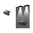 Luzes LED Solares À Prova d'Água Para Cercas, Decks, Jardins E Iluminação De Paredes