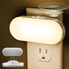 Luzes noturnas DoresShop Plug into Wall 1W 3000K LED, pacote com 2