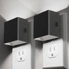 Luzes noturnas LED DoresShop Plug-in Wall, pacote com 2 unidades 5000K