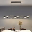 Luzes pendentes LED LannLker Modern Chandelier 1m de alumínio Luzes pendentes LED LannLker Modern Chandelier 1m de alumínio