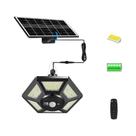 Luzes Pendentes Solares Para Exterior Com Sensor De Movimento, 288 LEDs, Reguláveis, À Prova d'Água,