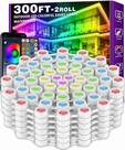 Luzes RGB externas FBZ 300FT com controle de aplicativo inteligente IP67