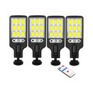 Luzes Solares À Prova d'Água Para Exterior Com Sensor De Movimento LED, Lâmpada De Rua Para Jardim,