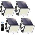 Luzes Solares com Sensor de Movimento Gusicil 172 LED IP65 à Prova d'Água 4 Unidades Luzes Solares com Sensor de Movimento Gusicil 172 LED IP65 à Prova d'Água 4 Unidades