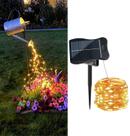 Luzes solares de corda em cascata ZNYCYE 200 LED 8 modos IP65