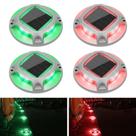 Luzes solares de garagem VOLISUN Dock Marine, pacote com 4 IP67