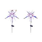 Luzes Solares De Jardim Com Efeito De Fogo De Artifício 90 LEDs Para Exterior, 8 Modos, Lâmpadas