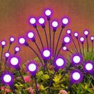 Luzes solares de jardim YshengMian Waterproof 4x32 LED roxas