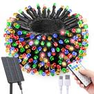 Luzes solares de Natal SOLARBABY 142 pés 400 LED multicoloridas Luzes solares de Natal SOLARBABY 142 pés 400 LED multicoloridas