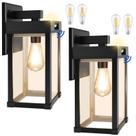Luzes solares de parede AEQ Sensor de movimento 15x15x35 cm IP65 Luzes solares de parede AEQ Sensor de movimento 15x15x35 cm IP65