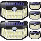Luzes Solares de Parede Externas HMCITY 120 LED com Sensor de Movimento IP65