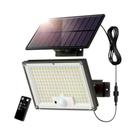 Luzes Solares Externas 172/400LED Com Sensor De Movimento E Controle Remoto Para Quintal, Pátio E