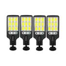 Luzes Solares Externas com Sensor de Movimento - À Prova D'Água - 117 COB LEDs - 3 Modos