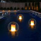 Luzes solares flutuantes de piscina VISOFO para piscina (1 unidade)